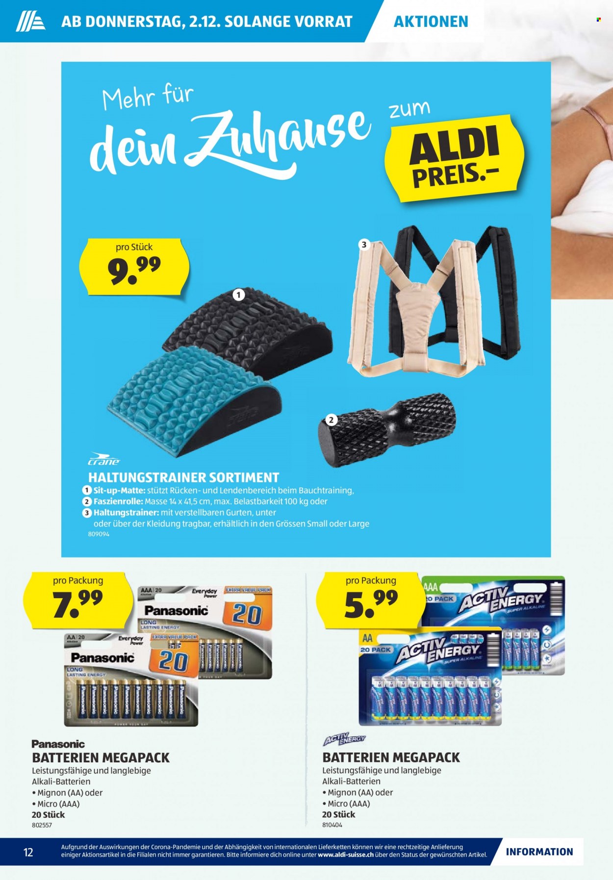 Volantino Aldi - 2.12.2021 - 8.12.2021. Pagina 12