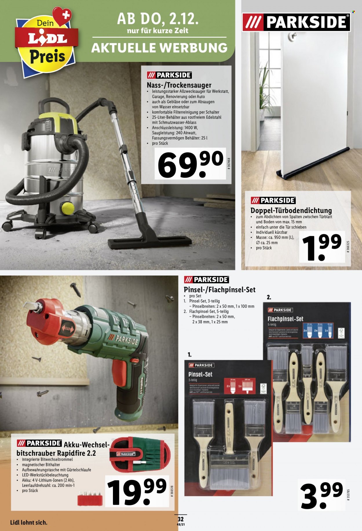 Volantino Lidl - 2.12.2021 - 8.12.2021. Pagina 32