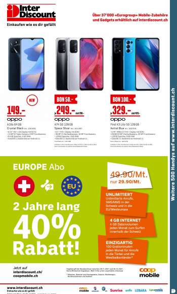 Catalogue Interdiscount - 29.11.2021 - 5.12.2021.