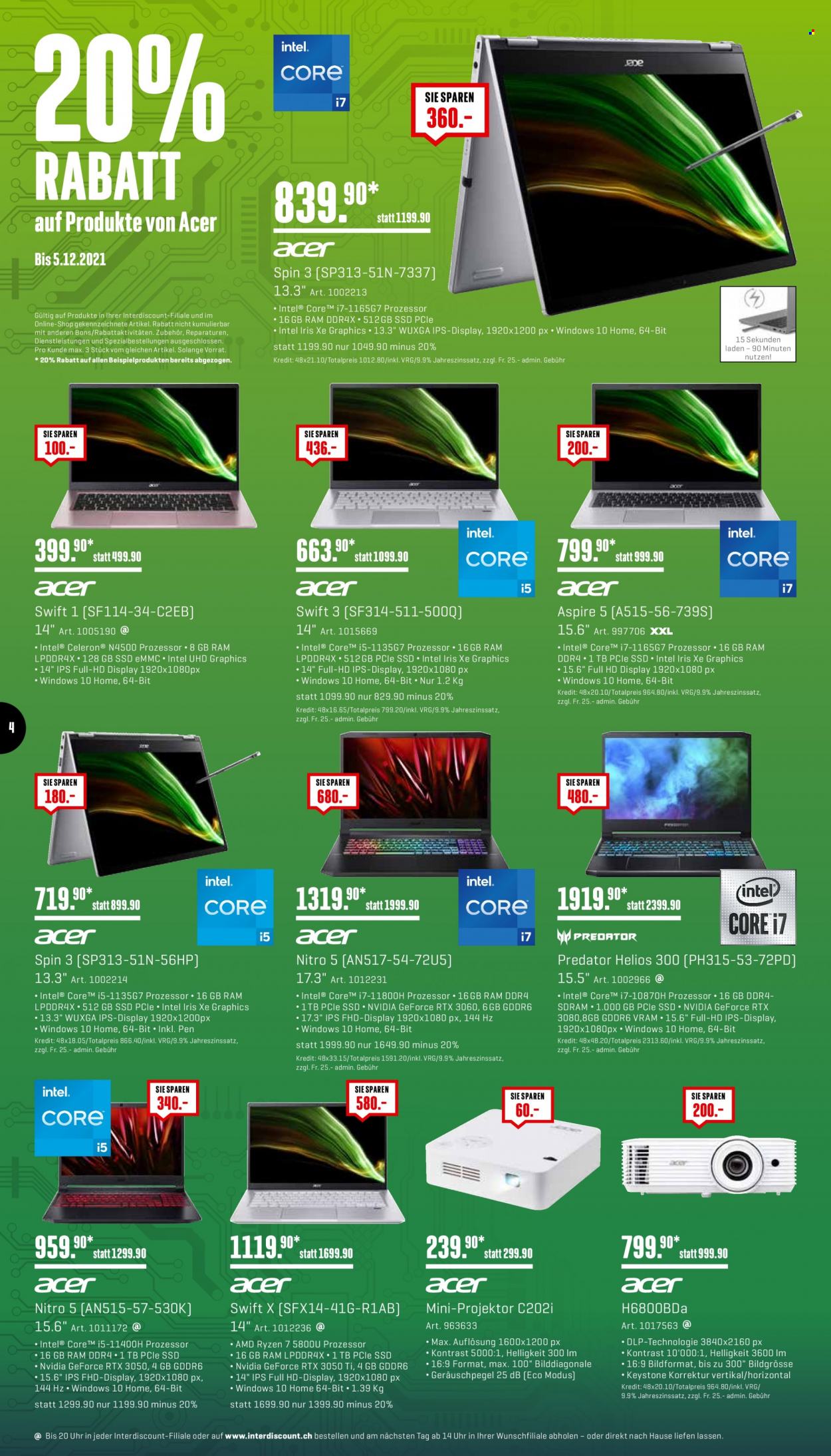 Catalogue Interdiscount - 29.11.2021 - 5.12.2021. Page 4