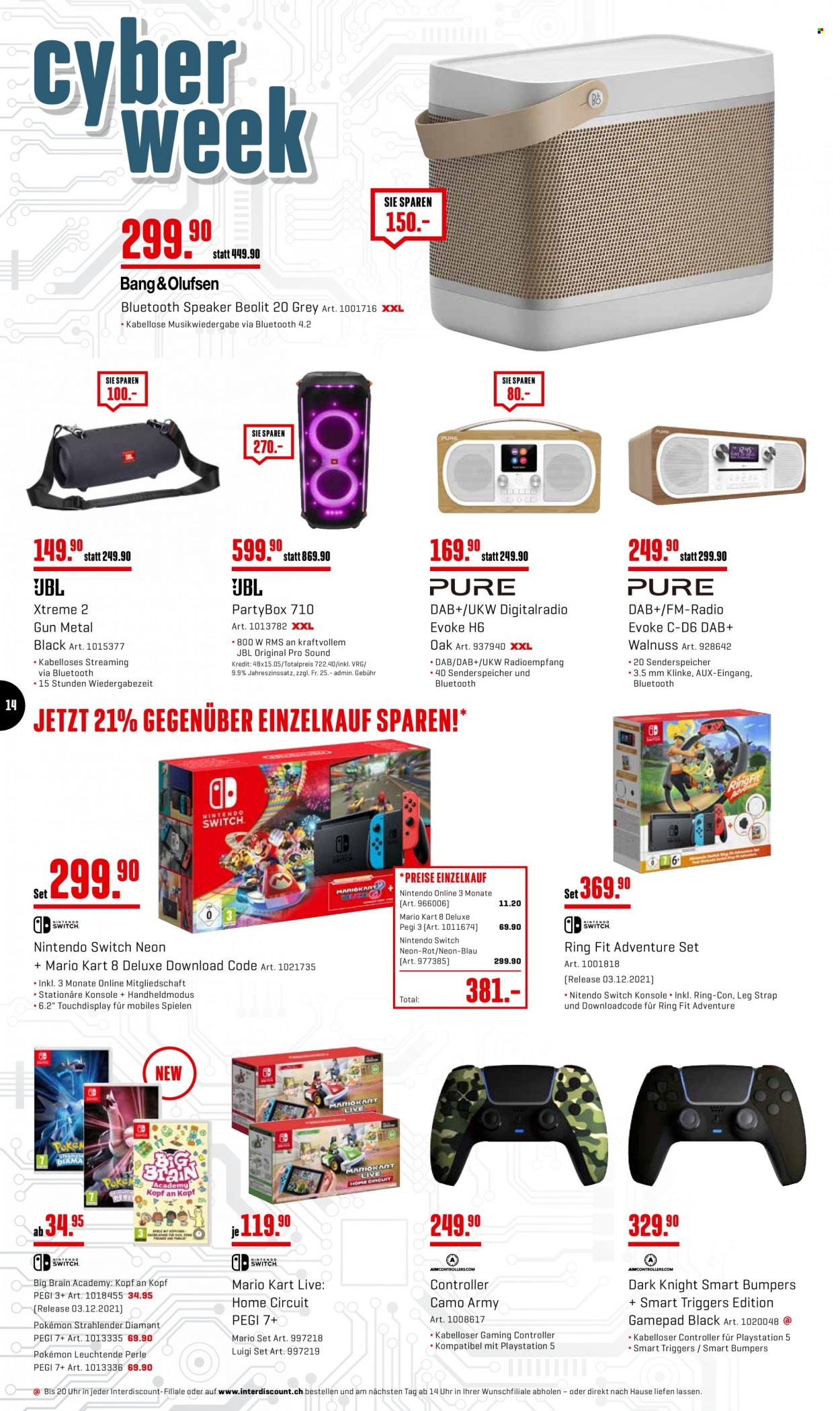 Catalogue Interdiscount - 29.11.2021 - 5.12.2021. Page 14