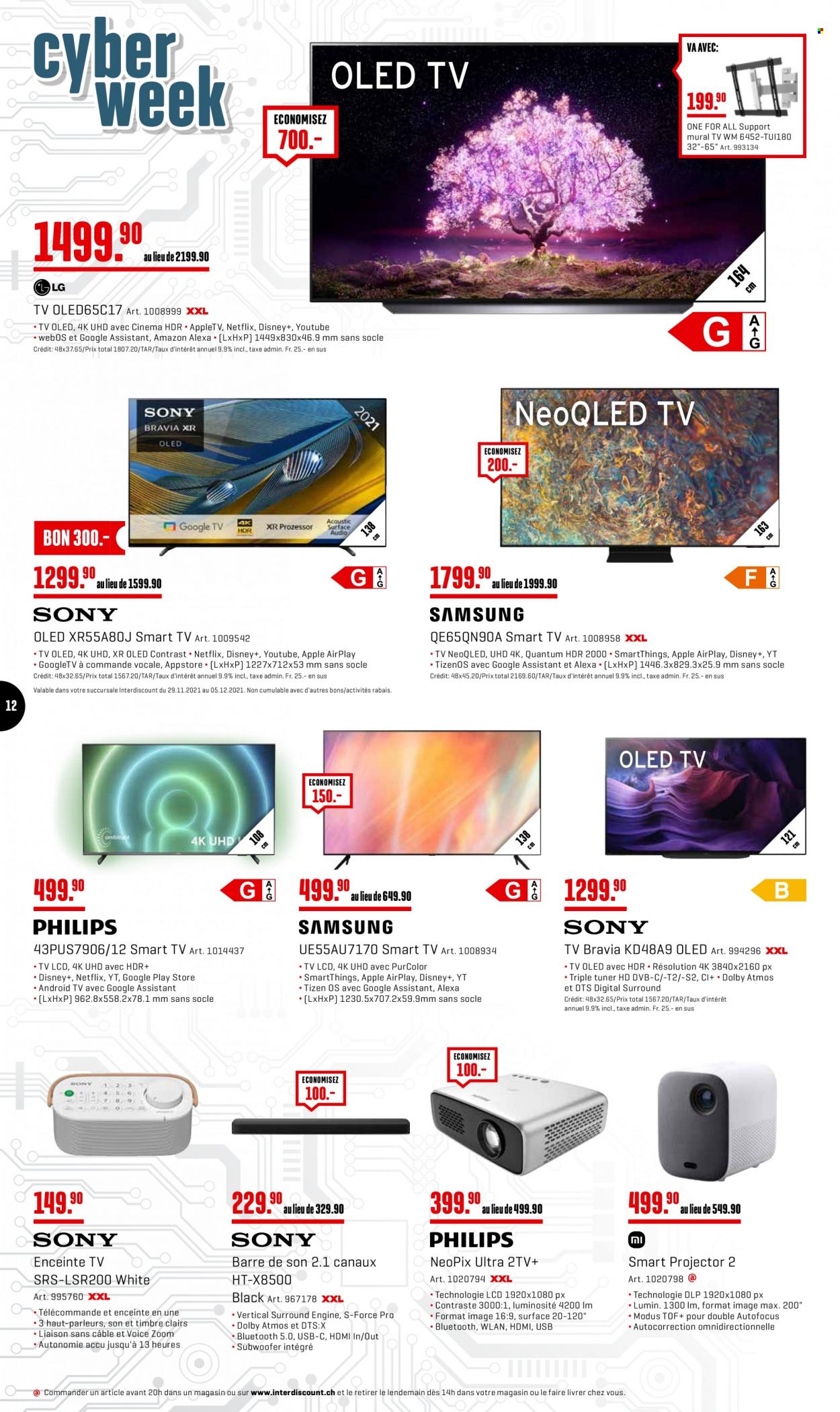 Catalogue Interdiscount - 29.11.2021 - 5.12.2021. Page 12