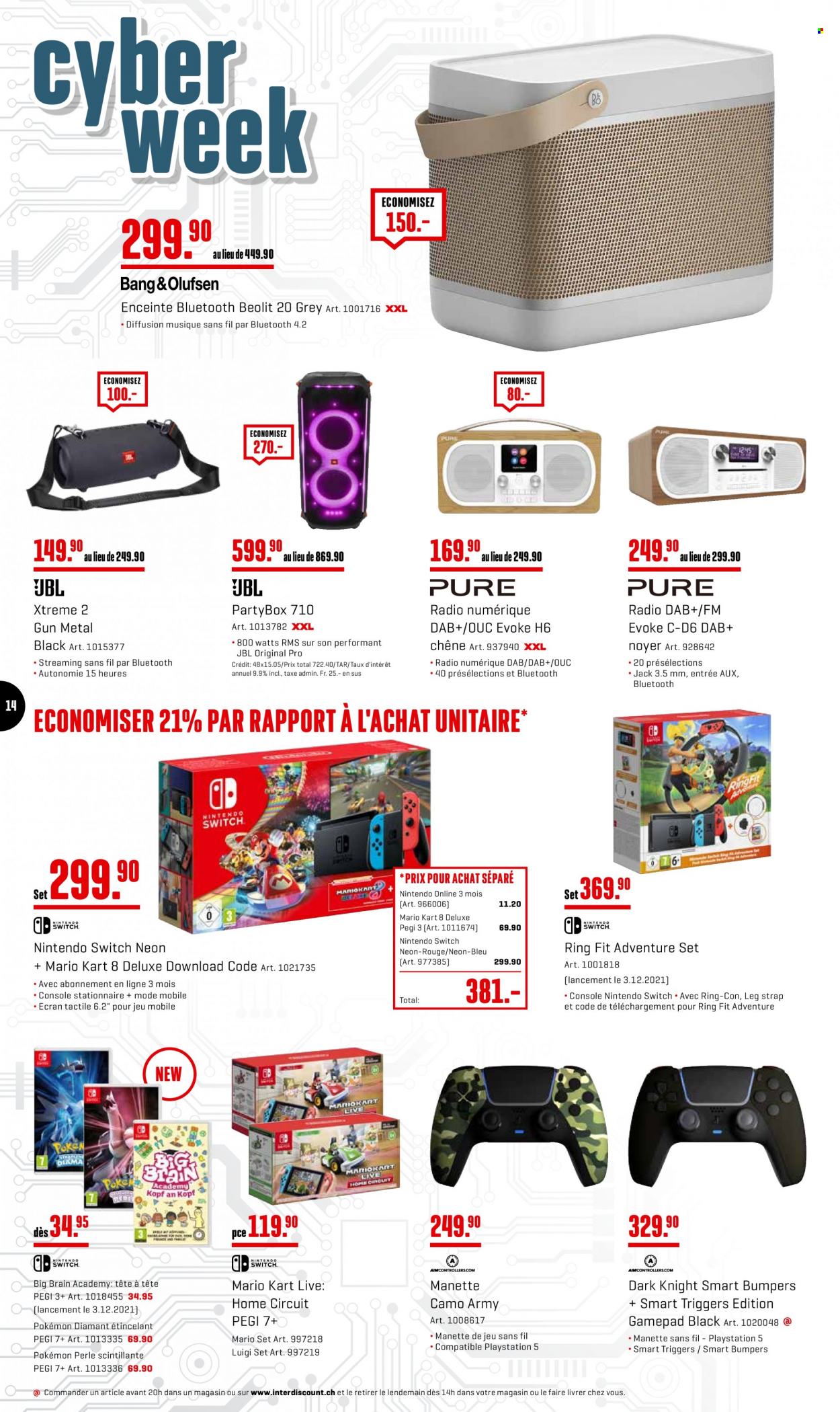 Catalogue Interdiscount - 29.11.2021 - 5.12.2021. Page 14