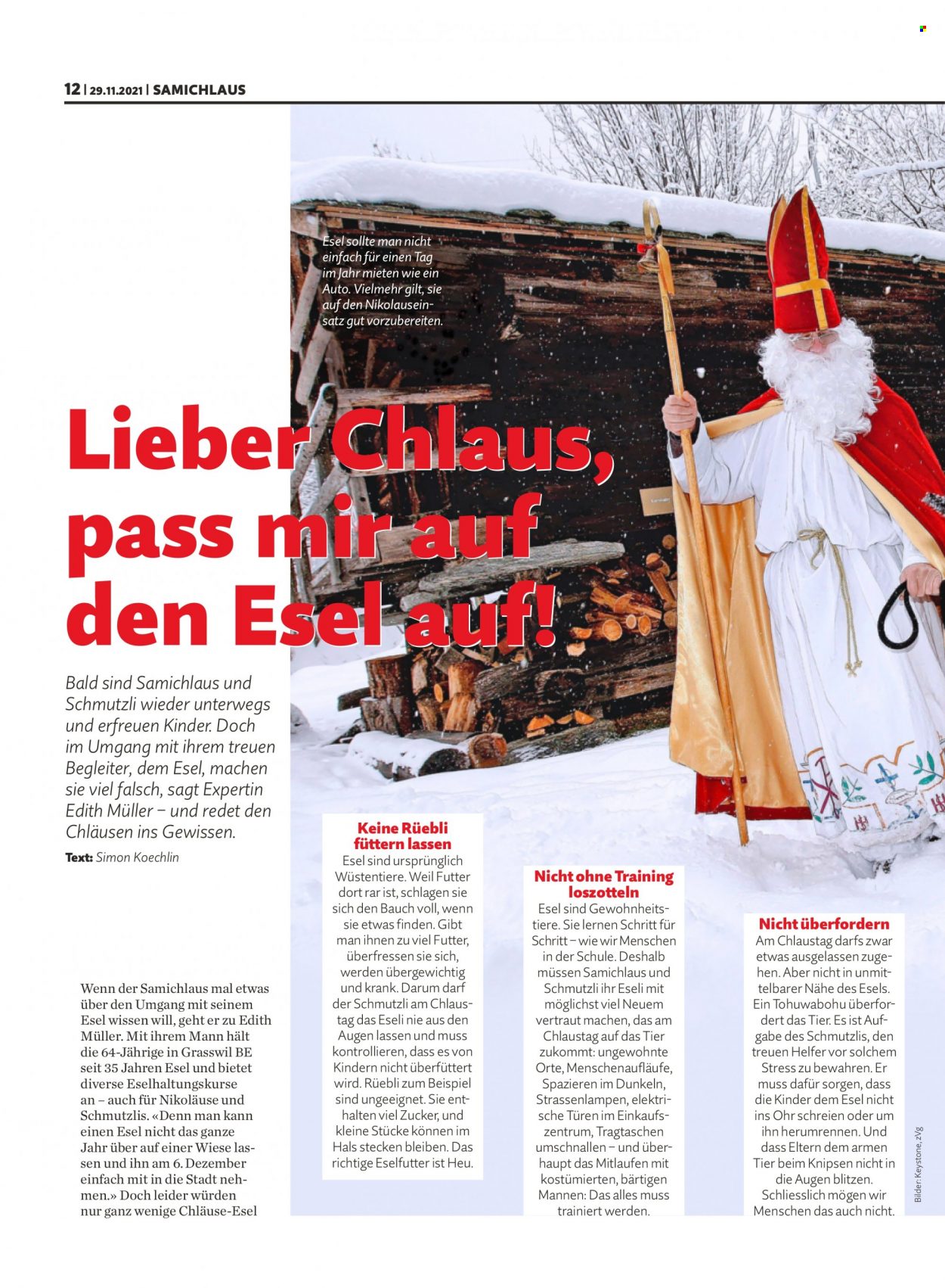 Prospekt Migros - 29.11.2021 - 5.12.2021. Seite 12