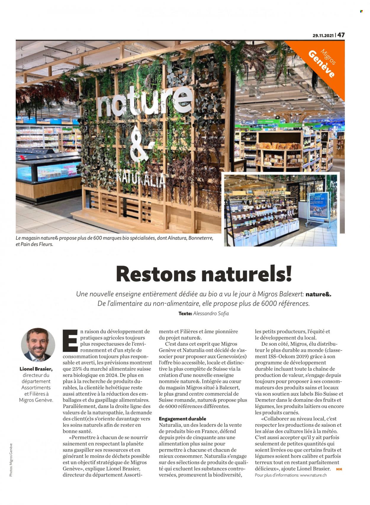 Catalogue Migros - 29.11.2021 - 5.12.2021. Page 47
