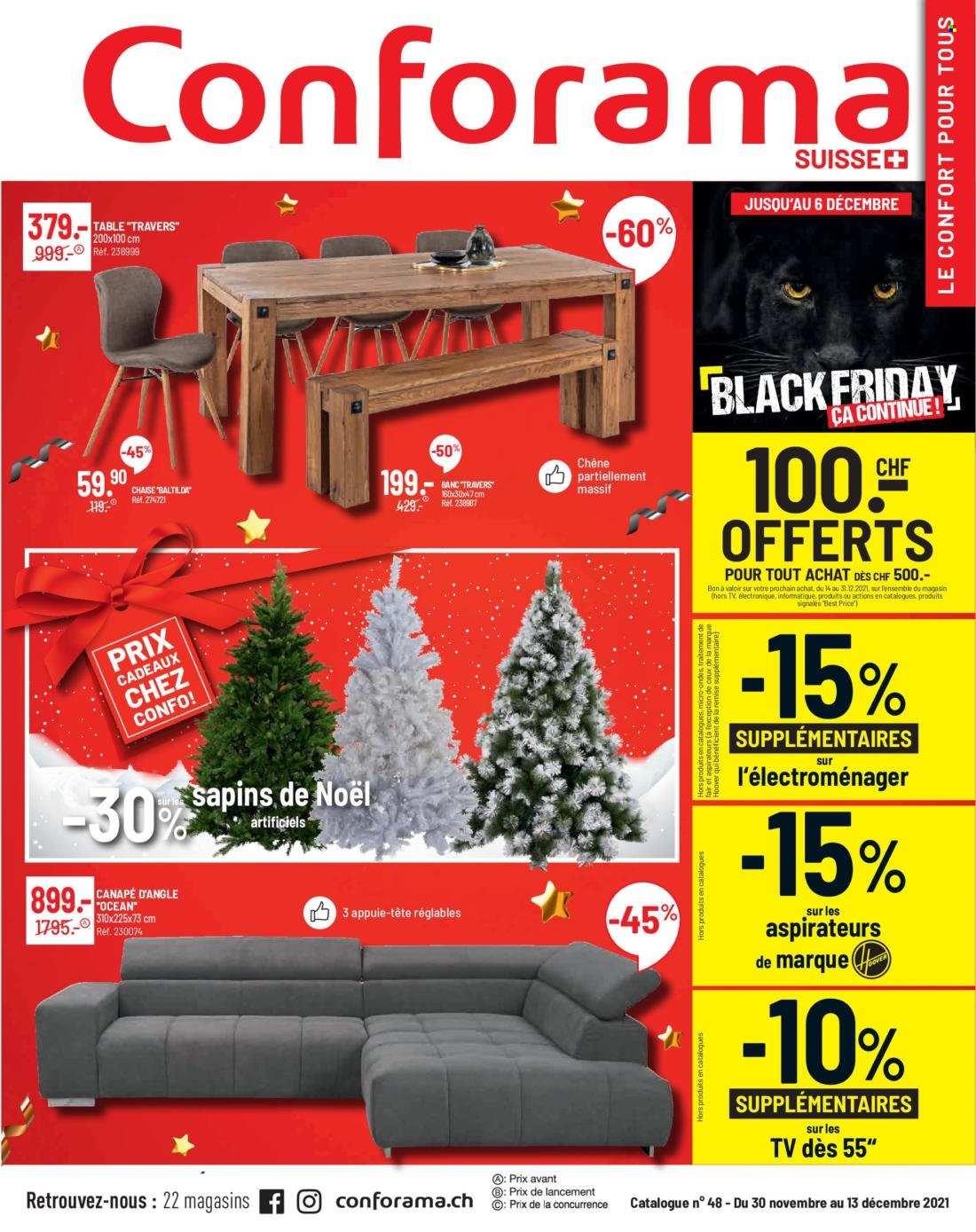 Volantino Conforama - 30.11.2021 - 13.12.2021. Pagina 1