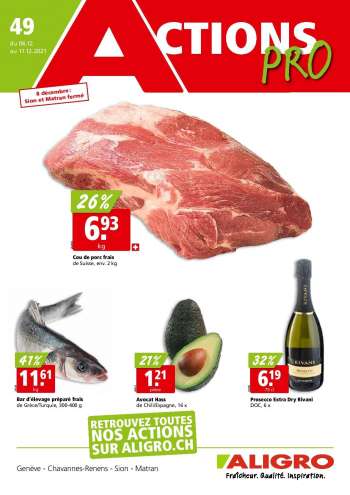 Prospekte ALIGRO - 6.12.2021 - 12.12.2021.