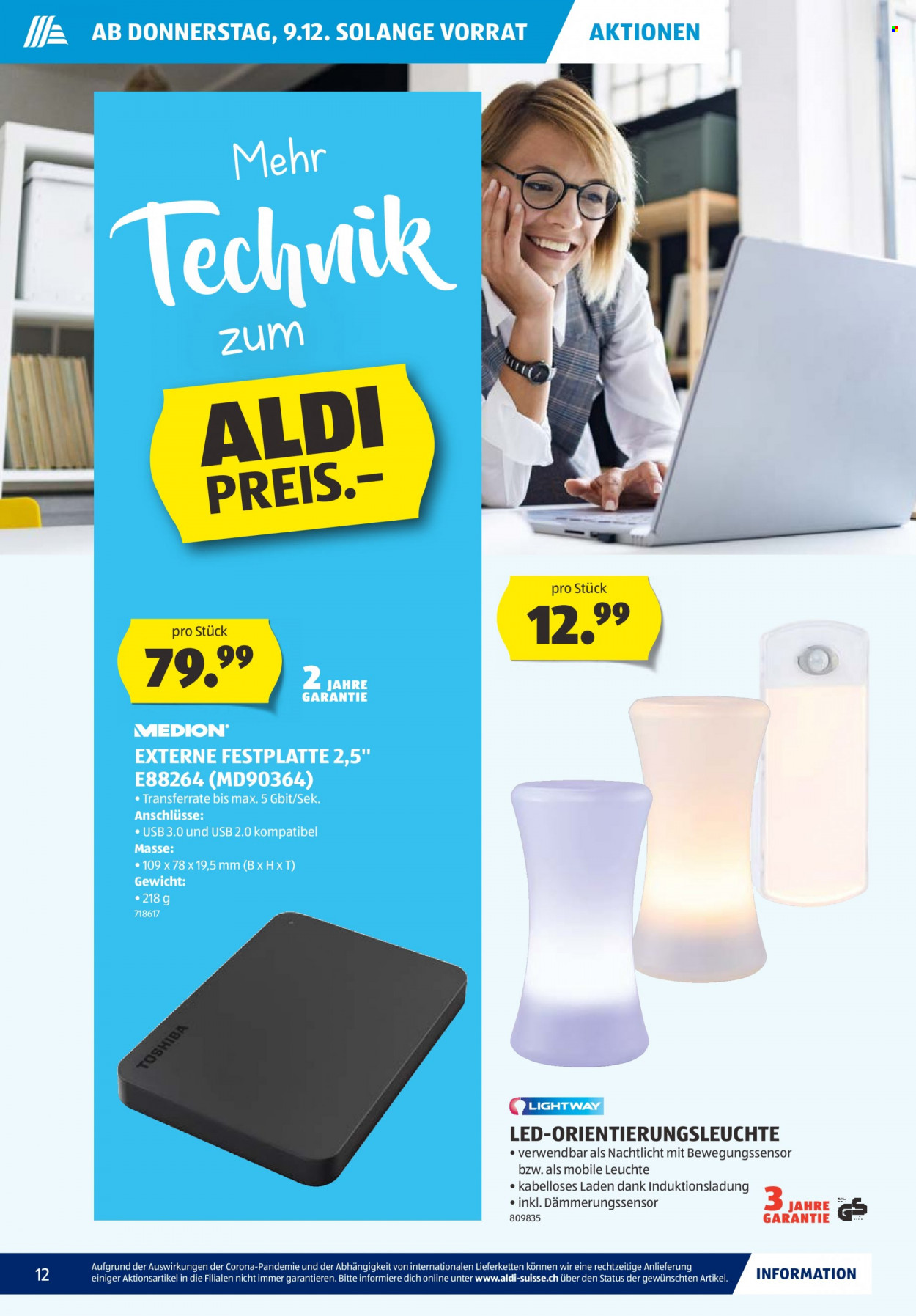 Prospekt Aldi - 9.12.2021 - 15.12.2021. Seite 12