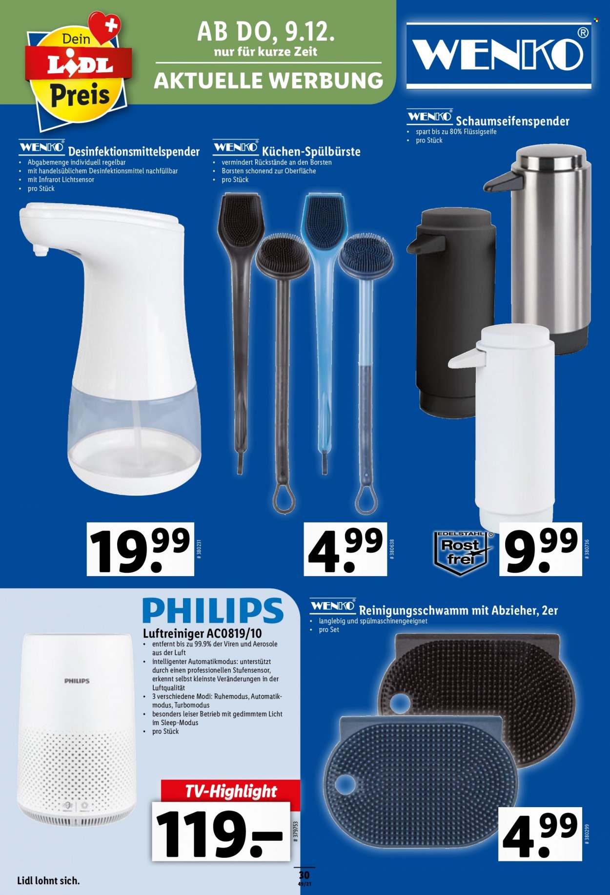 Volantino Lidl - 9.12.2021 - 15.12.2021. Pagina 30