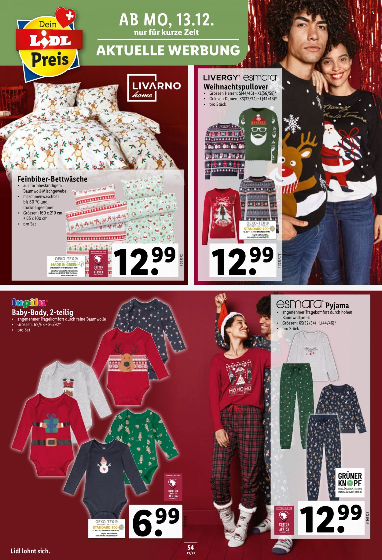 Volantino Lidl - 9.12.2021 - 15.12.2021. Pagina 54