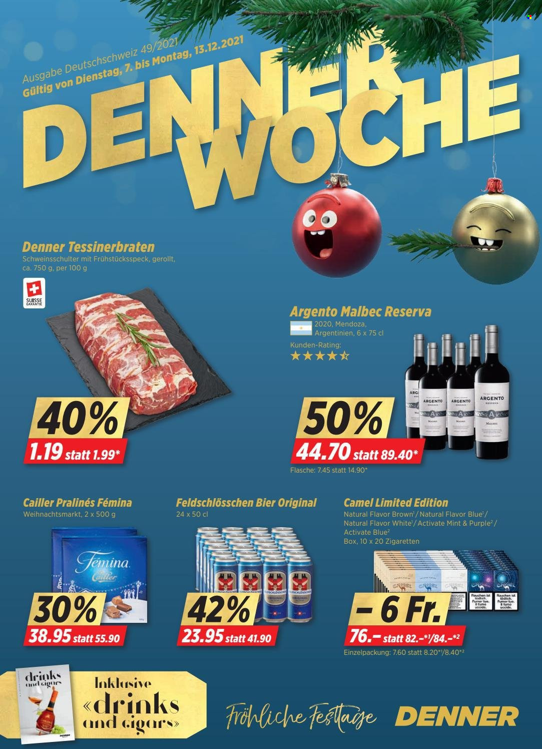 Catalogue Denner - 7.12.2021 - 13.12.2021. Page 1