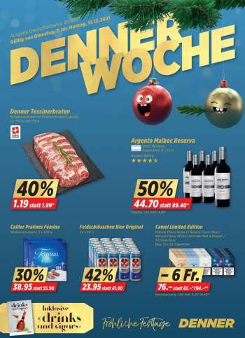 Prospekte Denner - 7.12.2021 - 13.12.2021.
