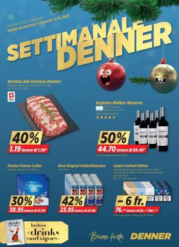 Prospekte Denner - 7.12.2021 - 13.12.2021.