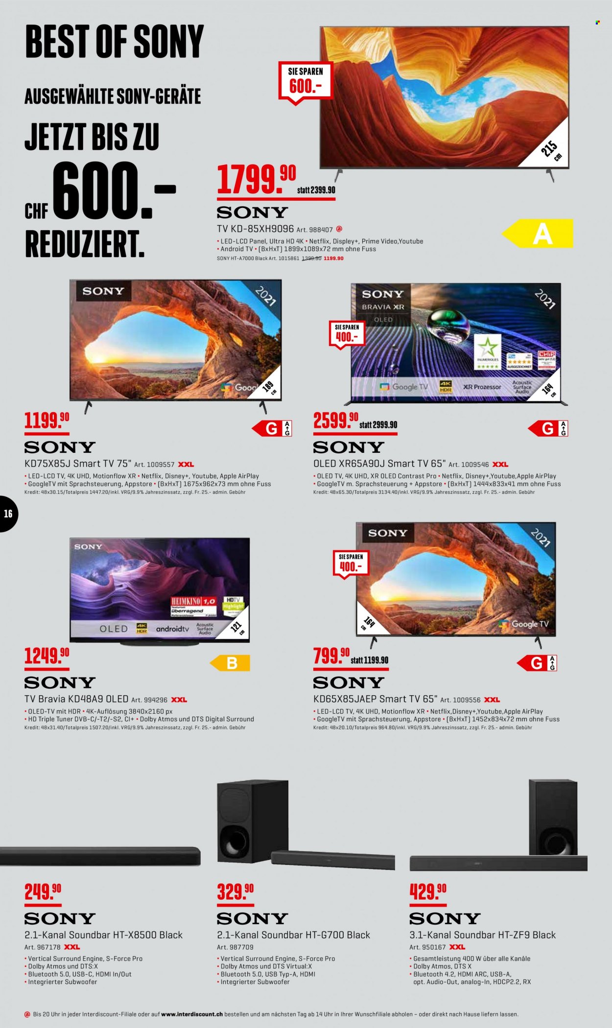 Volantino Interdiscount - 6.12.2021 - 26.12.2021. Pagina 16