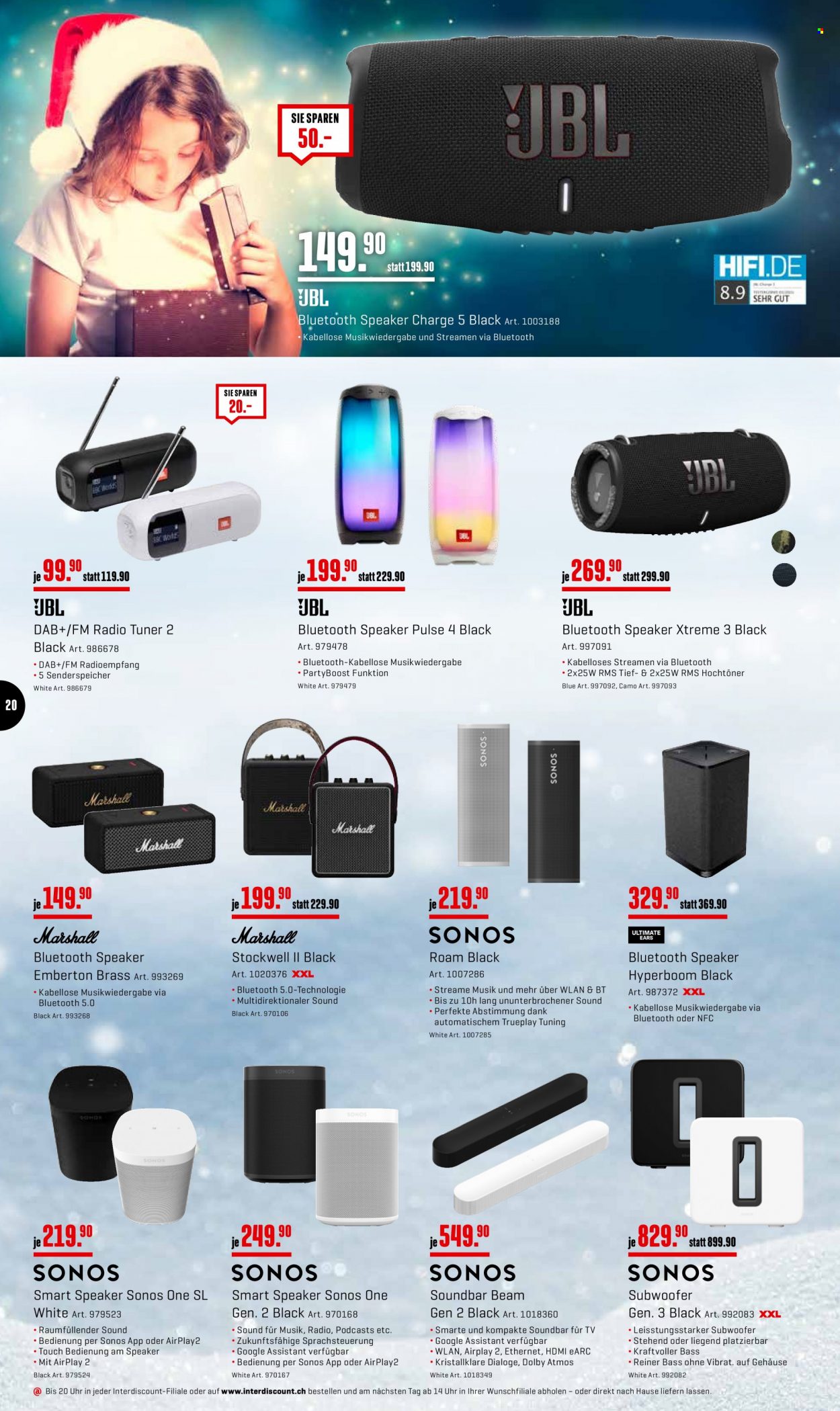 Volantino Interdiscount - 6.12.2021 - 26.12.2021. Pagina 20