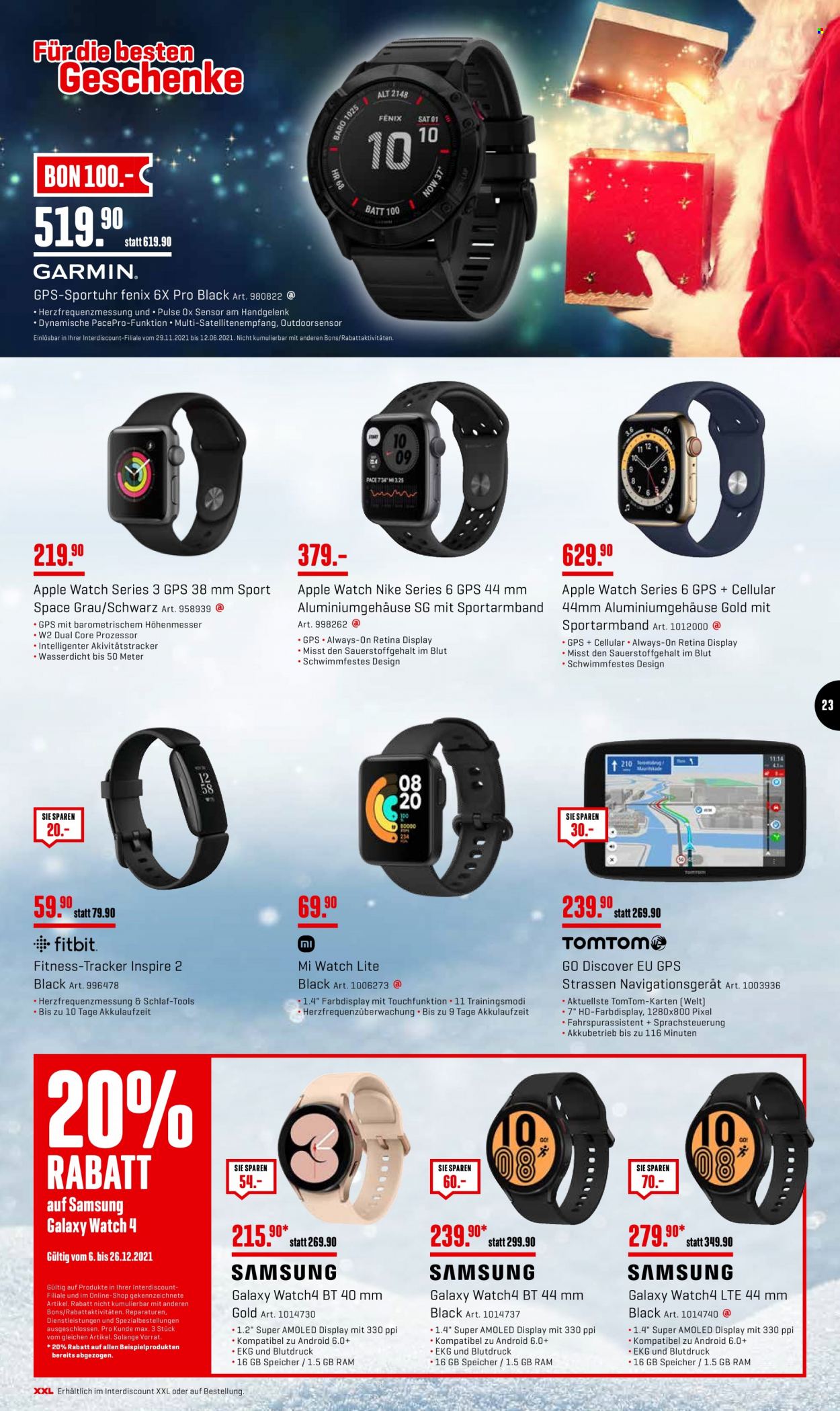 Volantino Interdiscount - 6.12.2021 - 26.12.2021. Pagina 23