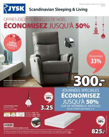 Catalogue JYSK - 6.12.2021 - 12.12.2021.