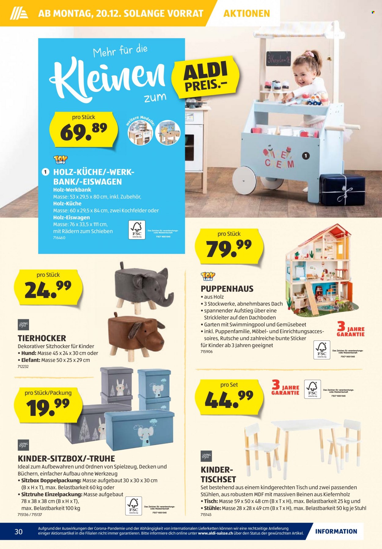 Prospekt Aldi - 16.12.2021 - 22.12.2021. Seite 30