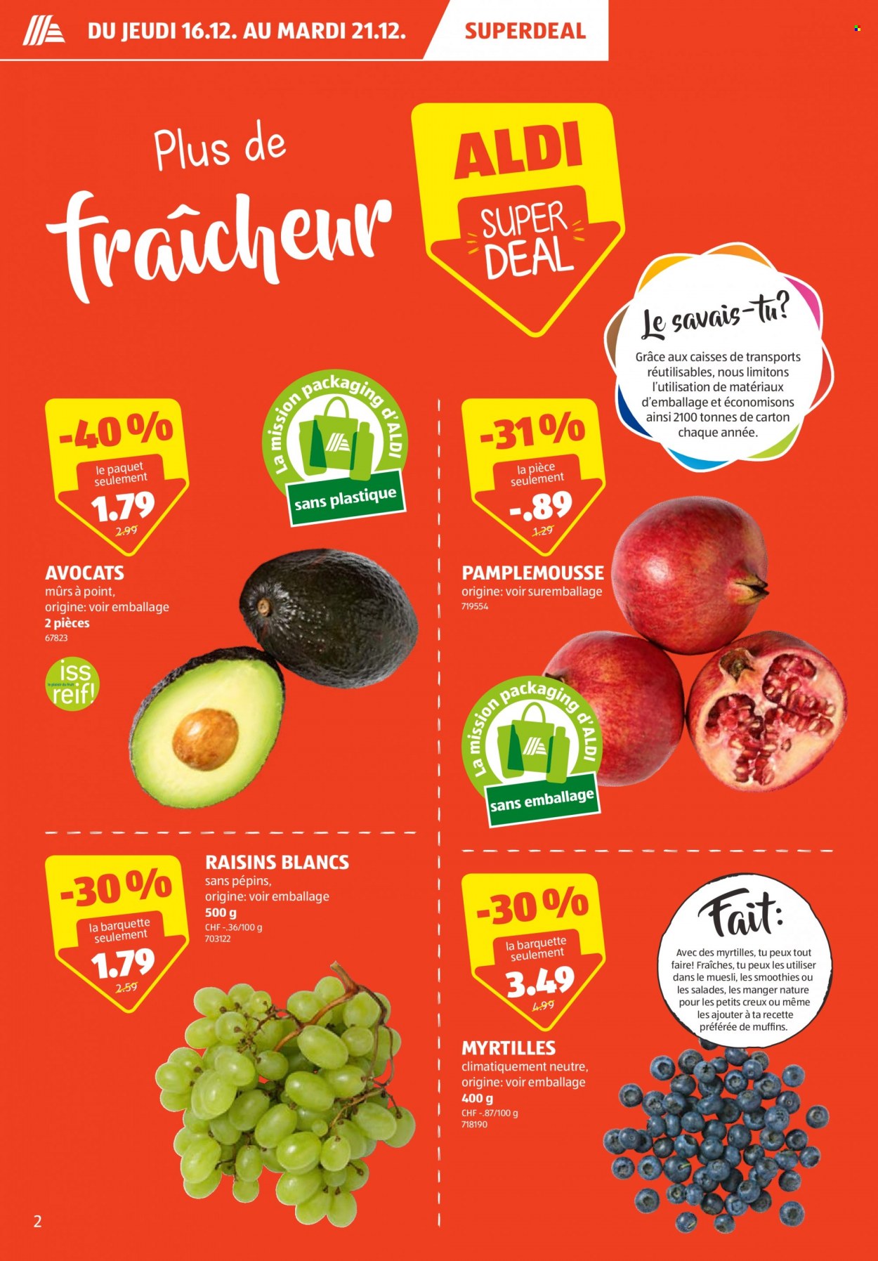 Prospekt Aldi - 16.12.2021 - 22.12.2021. Seite 2