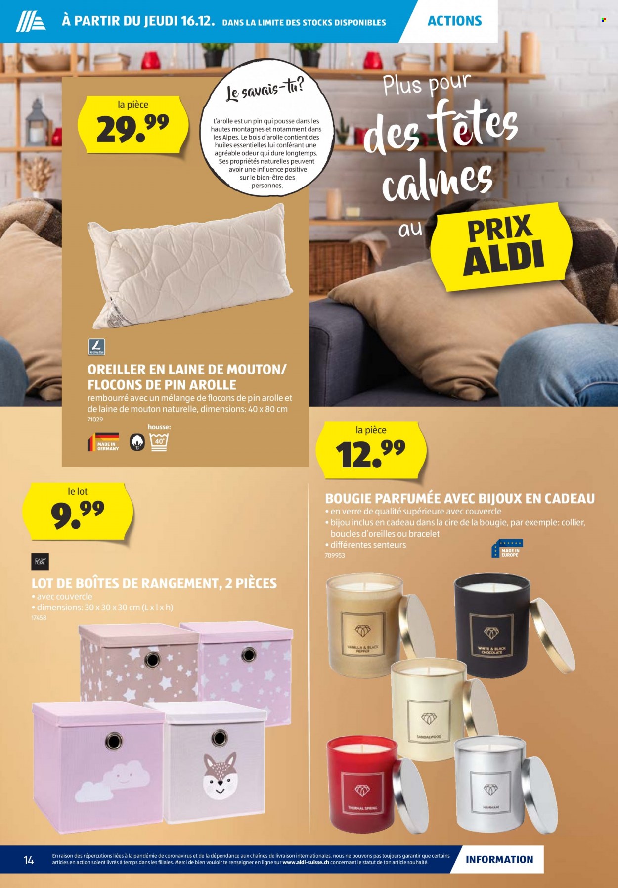 Prospekt Aldi - 16.12.2021 - 22.12.2021. Seite 14