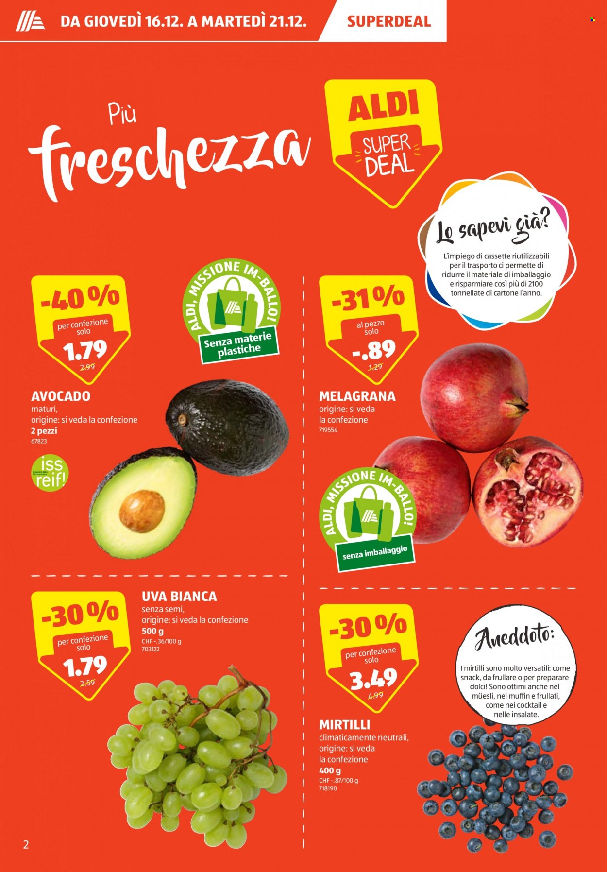 Volantino Aldi - 16.12.2021 - 22.12.2021. Pagina 2