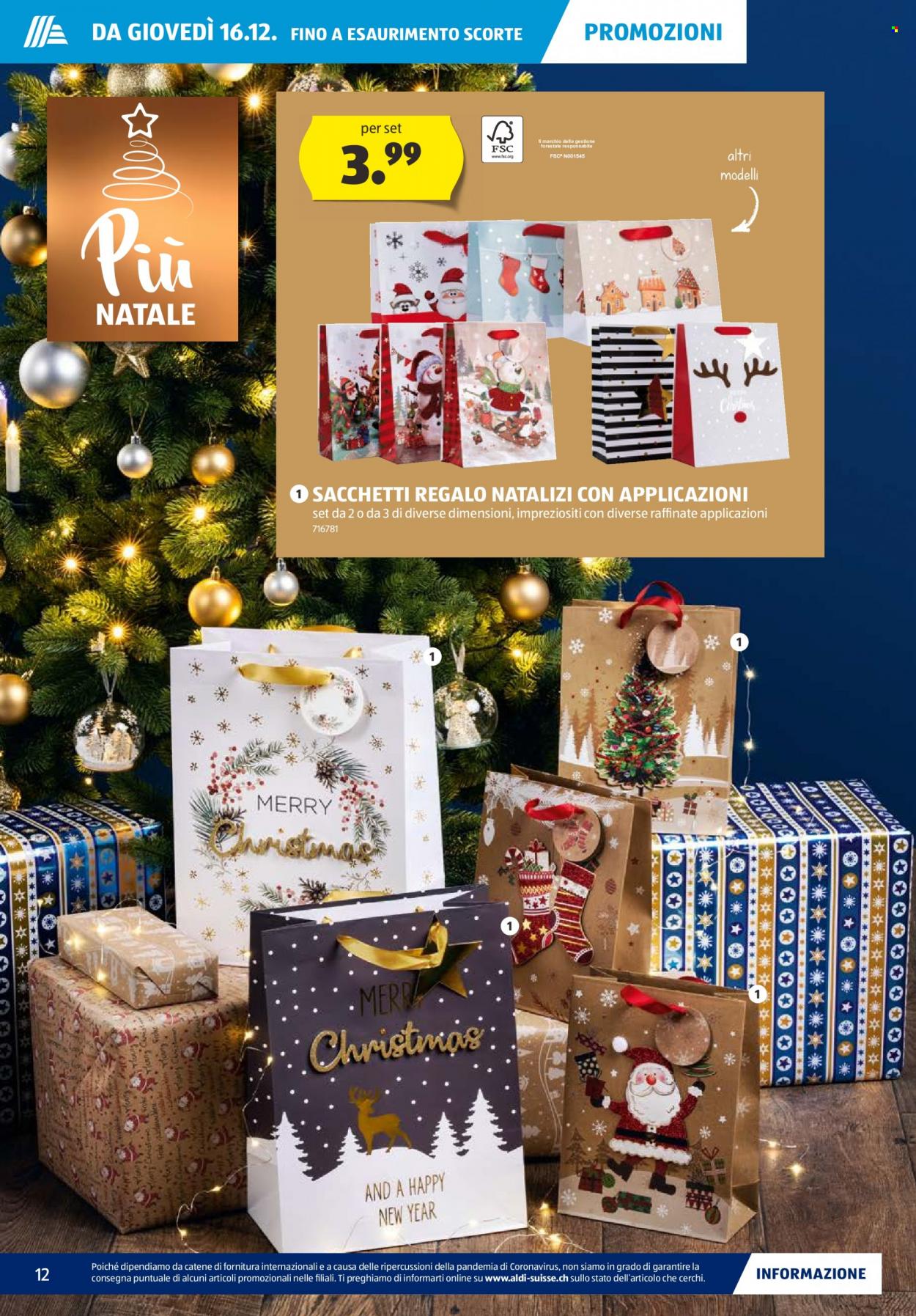 Volantino Aldi - 16.12.2021 - 22.12.2021. Pagina 12