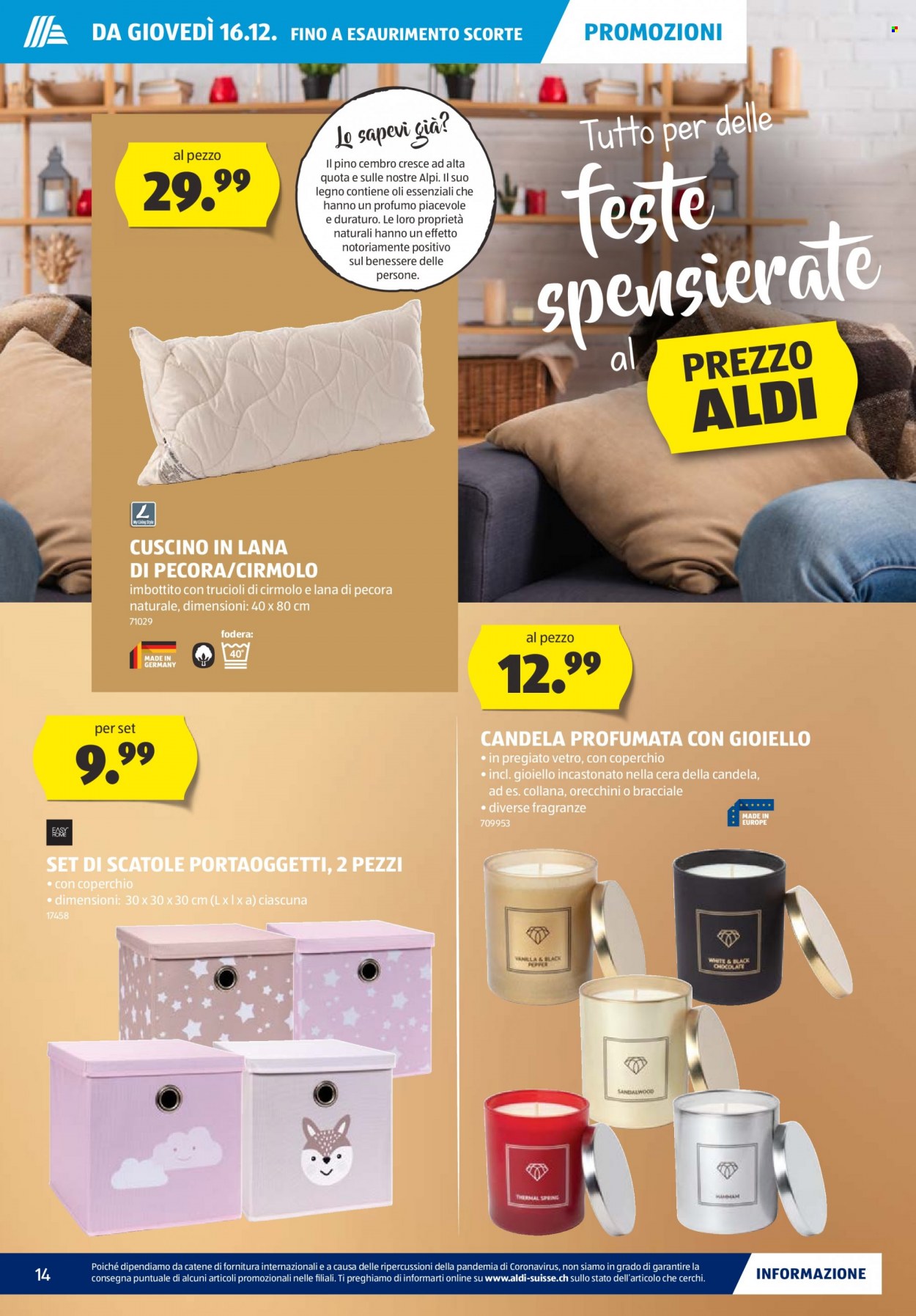 Volantino Aldi - 16.12.2021 - 22.12.2021. Pagina 14