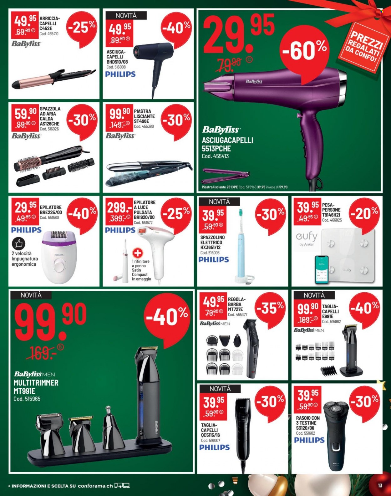 Volantino Conforama - 7.12.2021 - 20.12.2021. Pagina 13