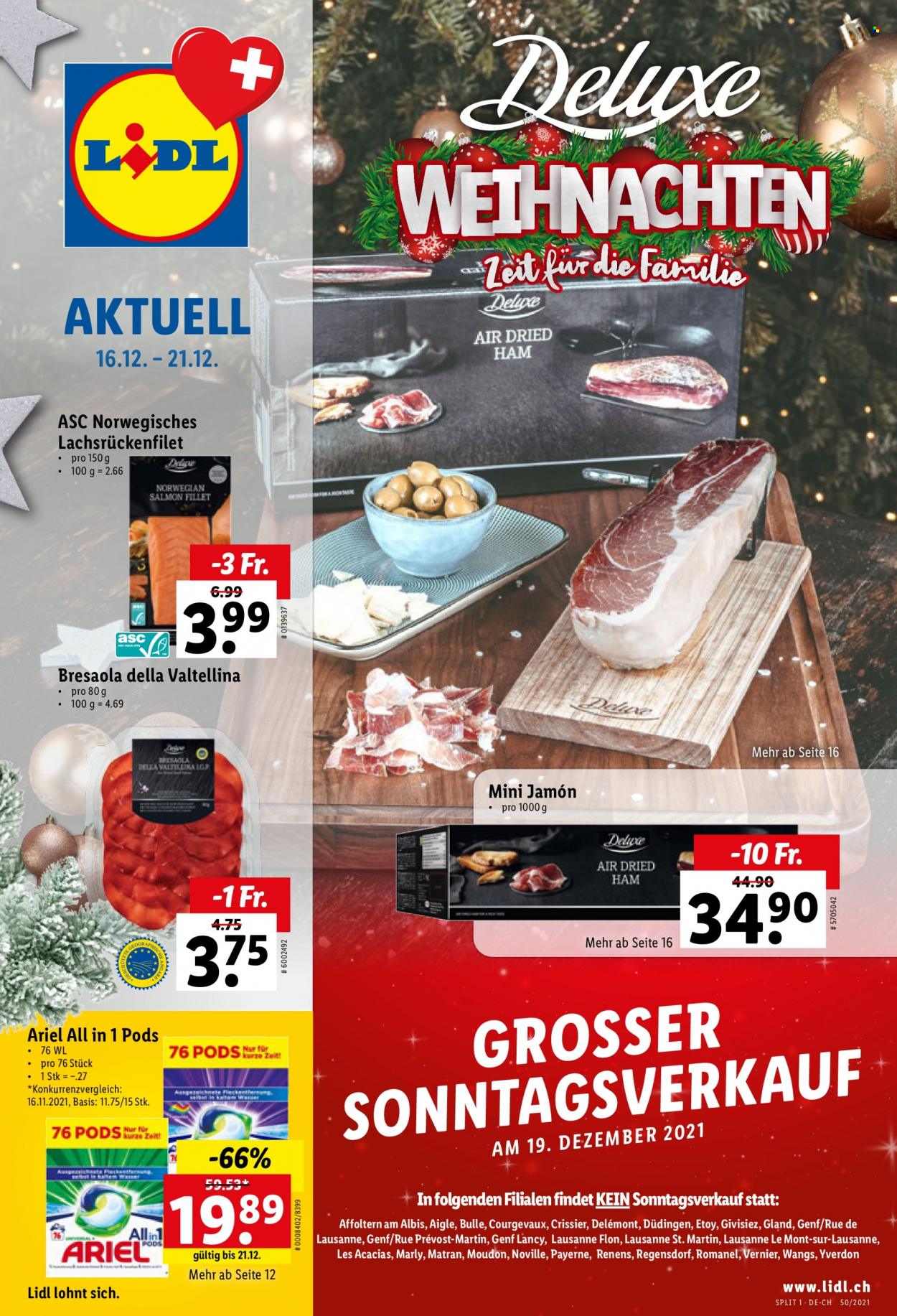 Catalogue Lidl - 16.12.2021 - 21.12.2021. Page 1