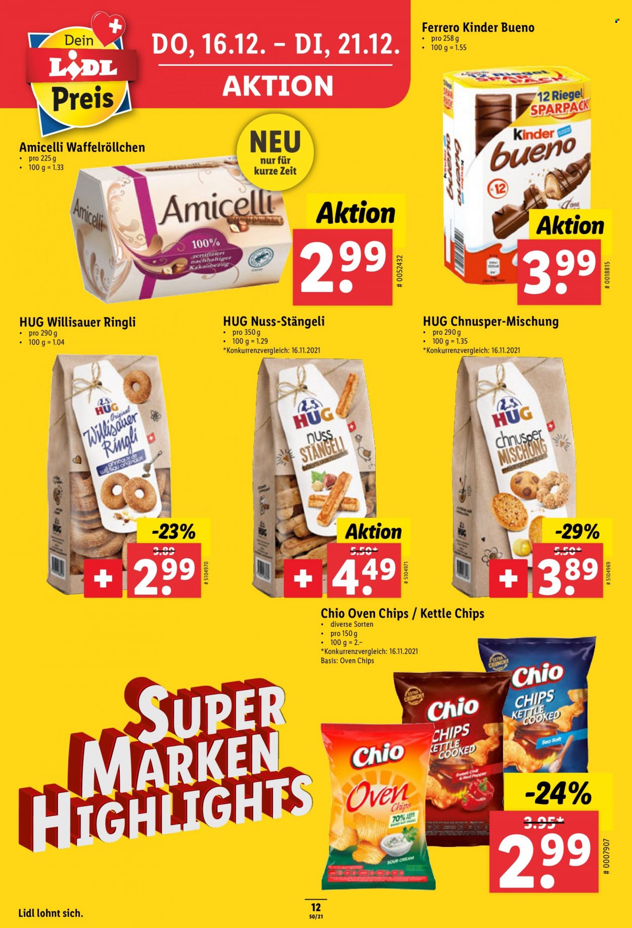 Catalogue Lidl - 16.12.2021 - 21.12.2021. Page 12