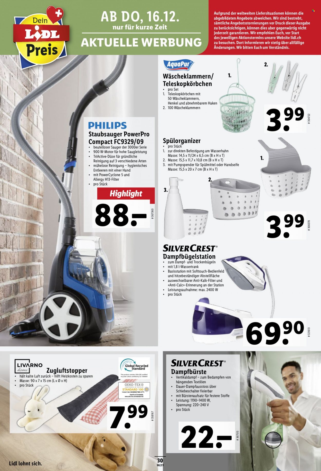 Catalogue Lidl - 16.12.2021 - 21.12.2021. Page 30