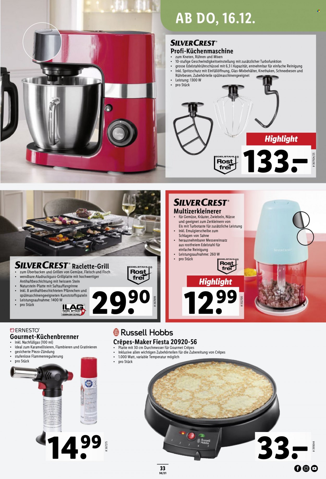 Catalogue Lidl - 16.12.2021 - 21.12.2021. Page 33