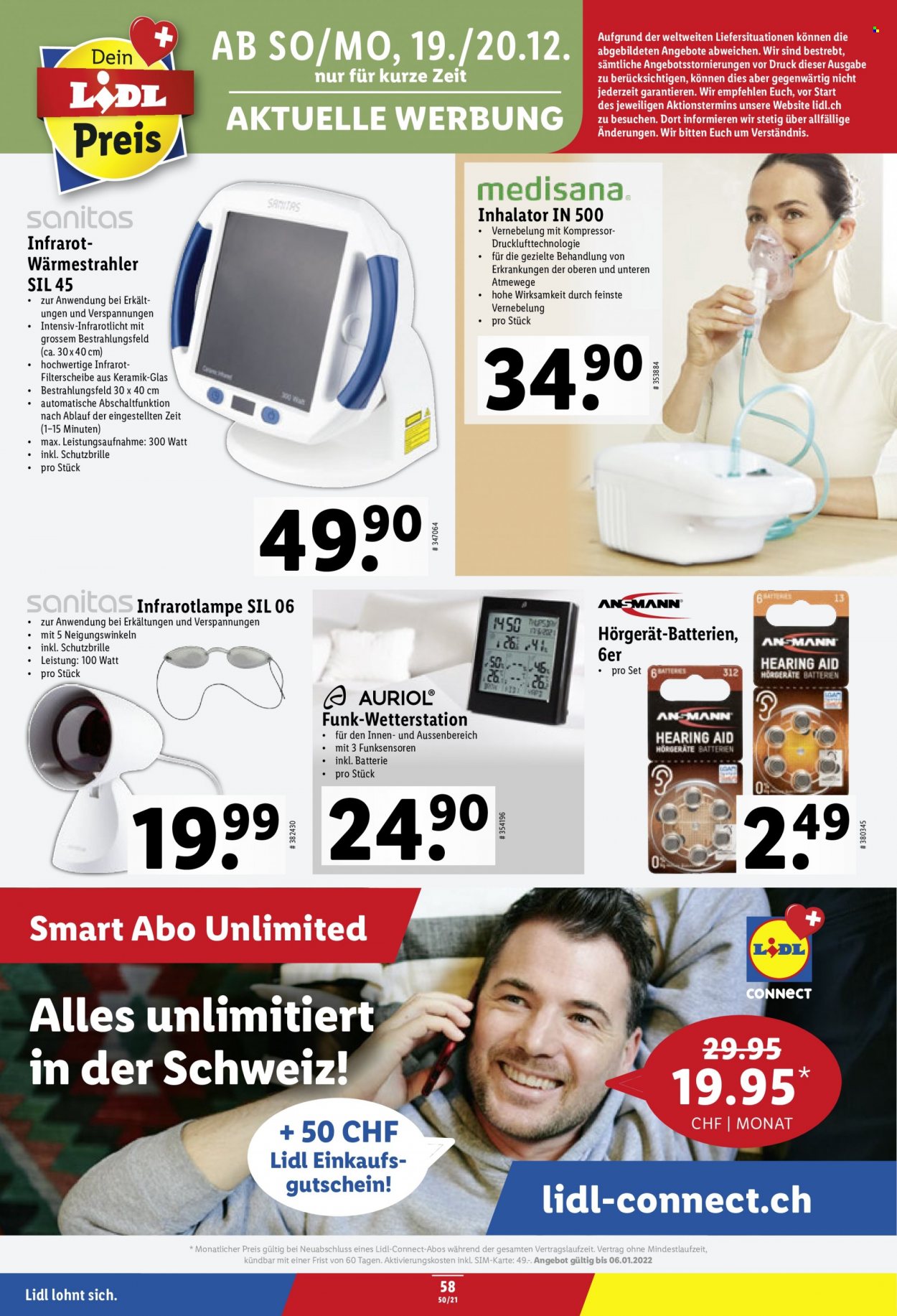 Catalogue Lidl - 16.12.2021 - 21.12.2021. Page 58