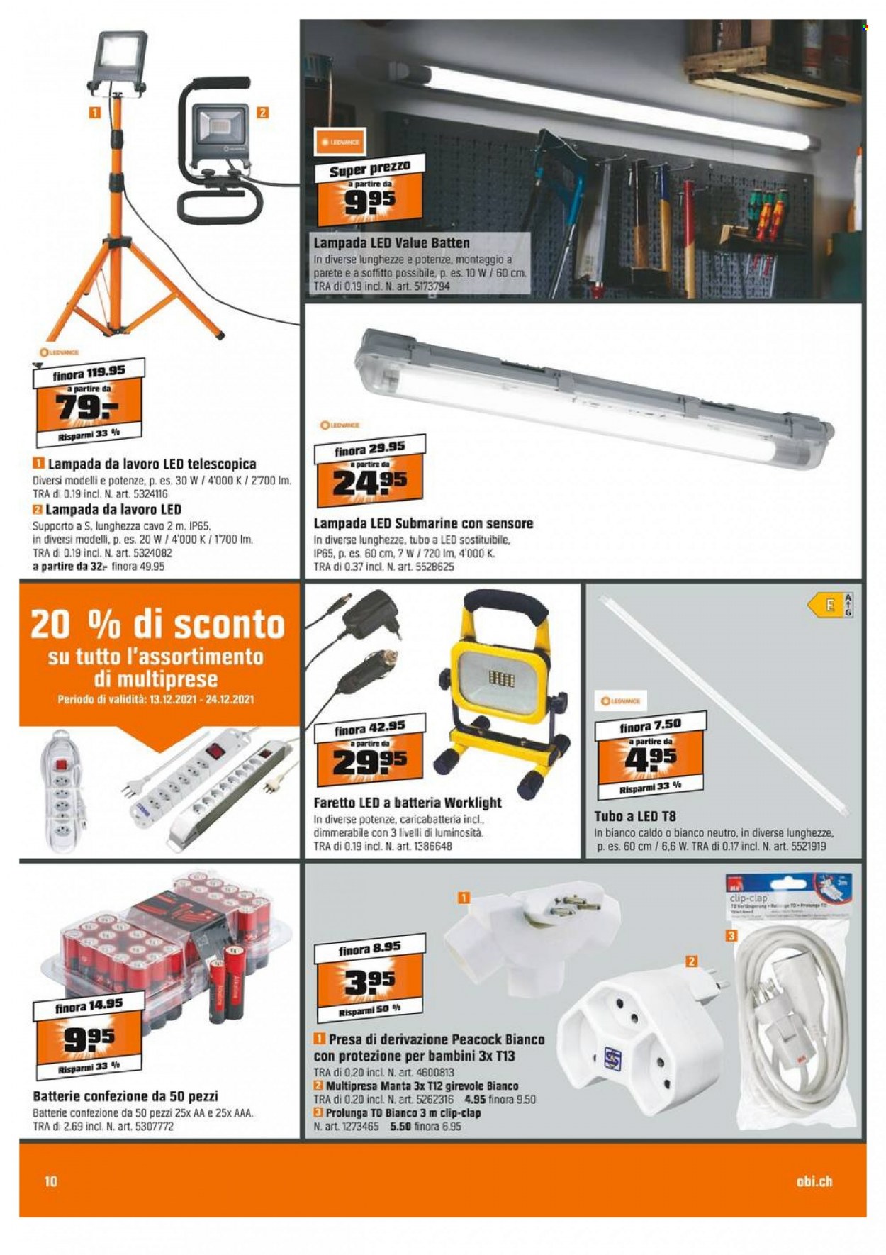Volantino OBI - 13.12.2021 - 24.12.2021. Pagina 10