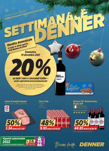 Catalogue Denner - 14.12.2021 - 20.12.2021.