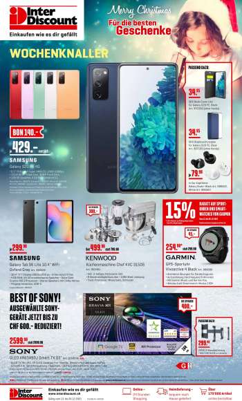 Catalogue Interdiscount - 13.12.2021 - 26.12.2021.