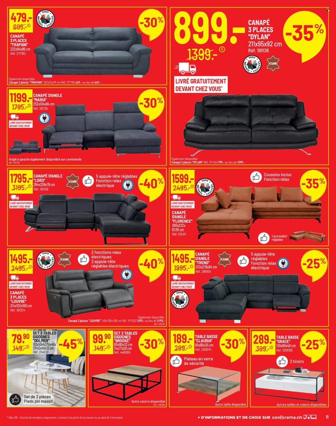 Volantino Conforama - 14.12.2021 - 26.12.2021. Pagina 11
