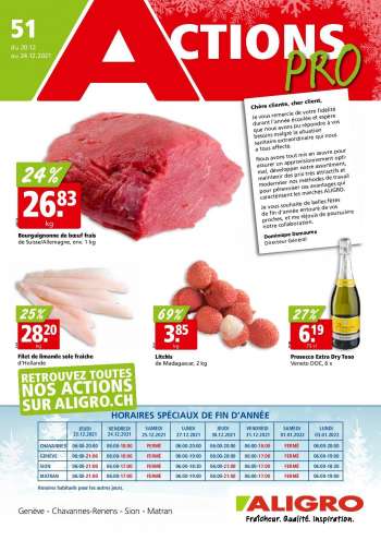 Prospekte ALIGRO - 20.12.2021 - 24.12.2021.