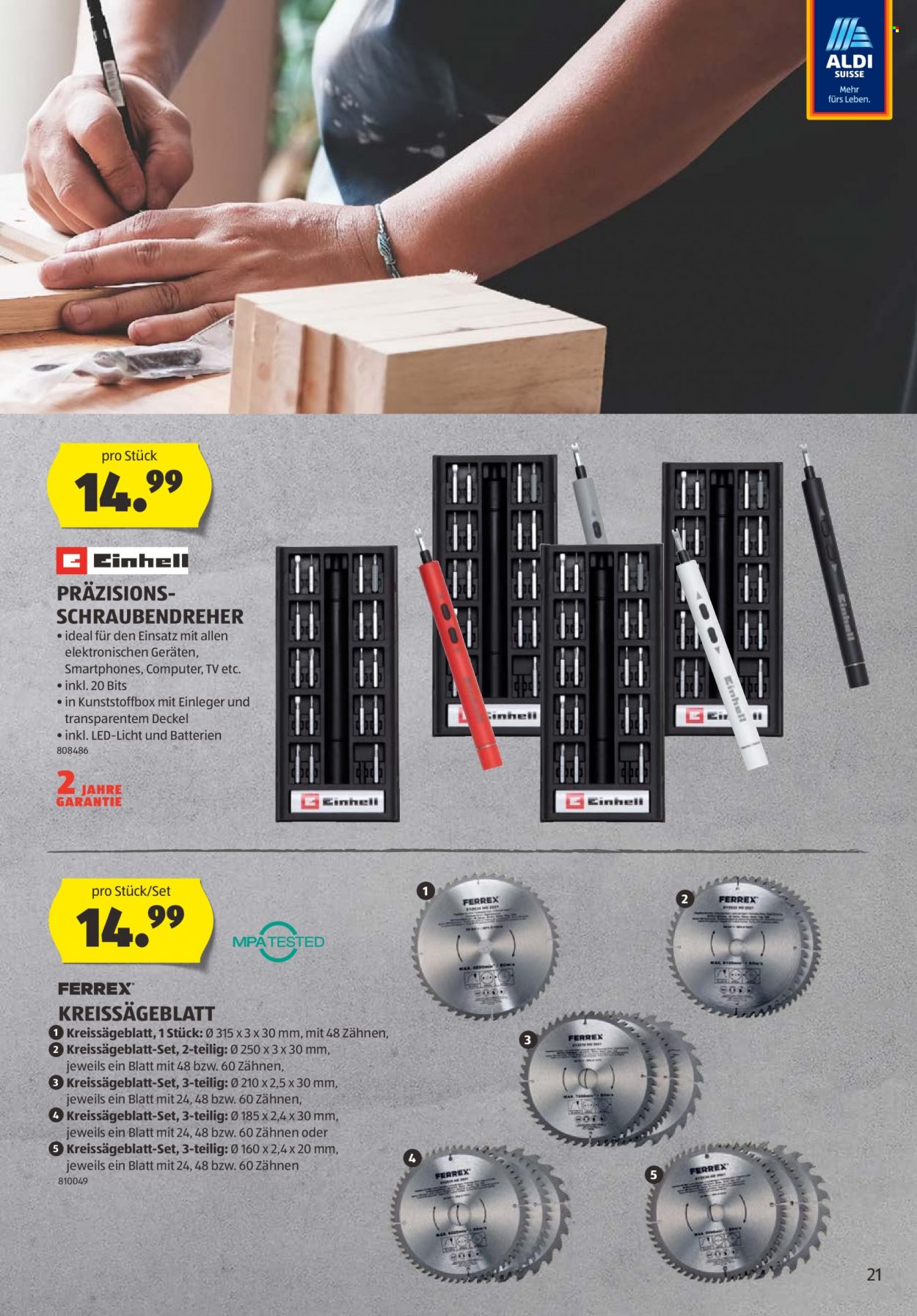 Prospekt Aldi - 22.12.2021 - 29.12.2021. Seite 21