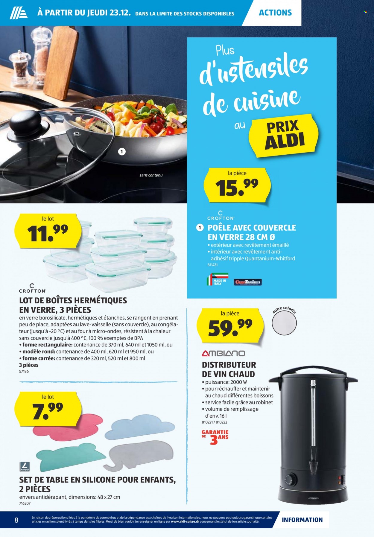 Volantino Aldi - 22.12.2021 - 29.12.2021. Pagina 8
