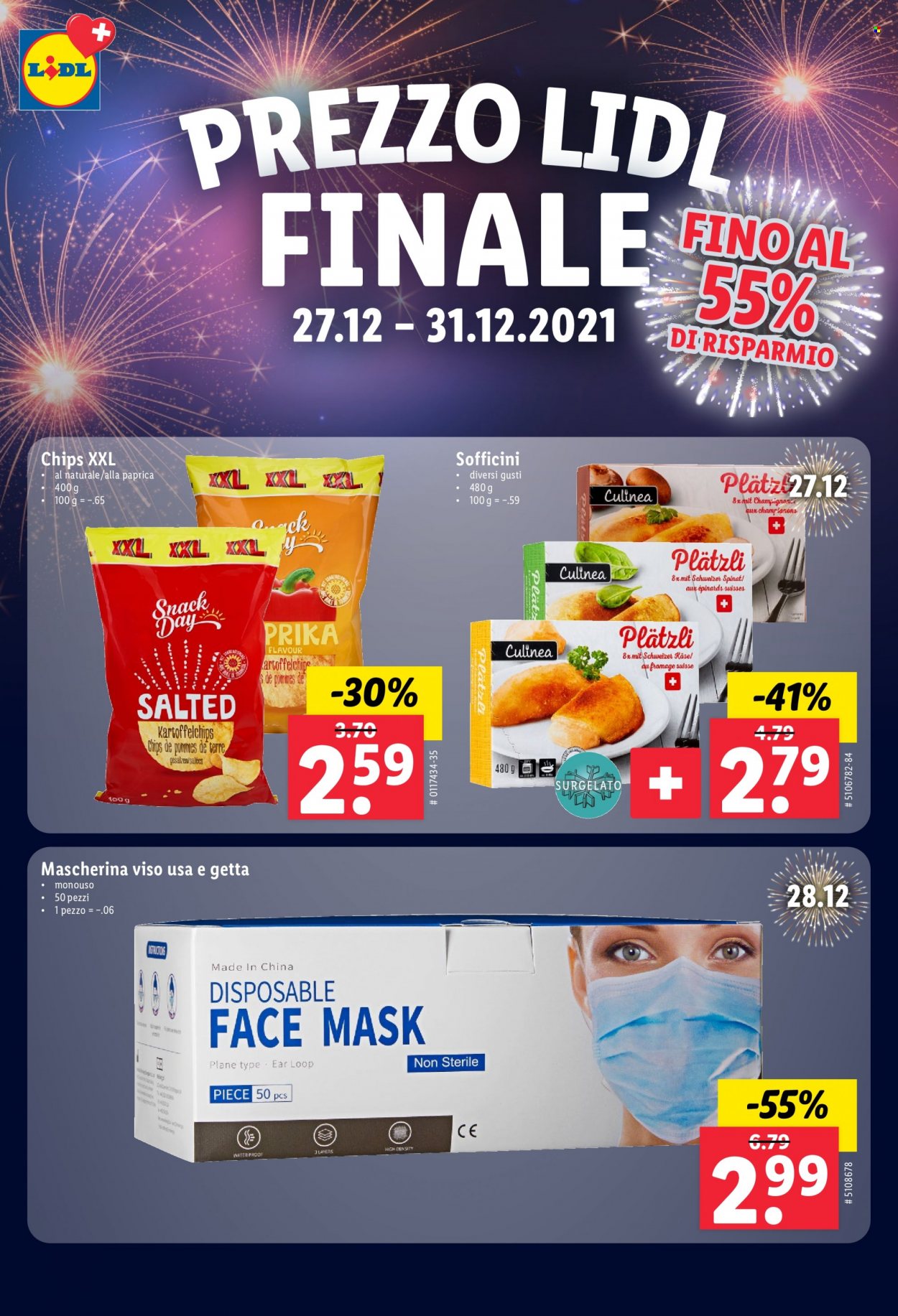 Volantino Lidl - 27.12.2021 - 31.12.2021. Pagina 1