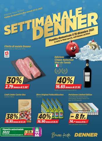 Catalogue Denner - 19.12.2021 - 27.12.2021.