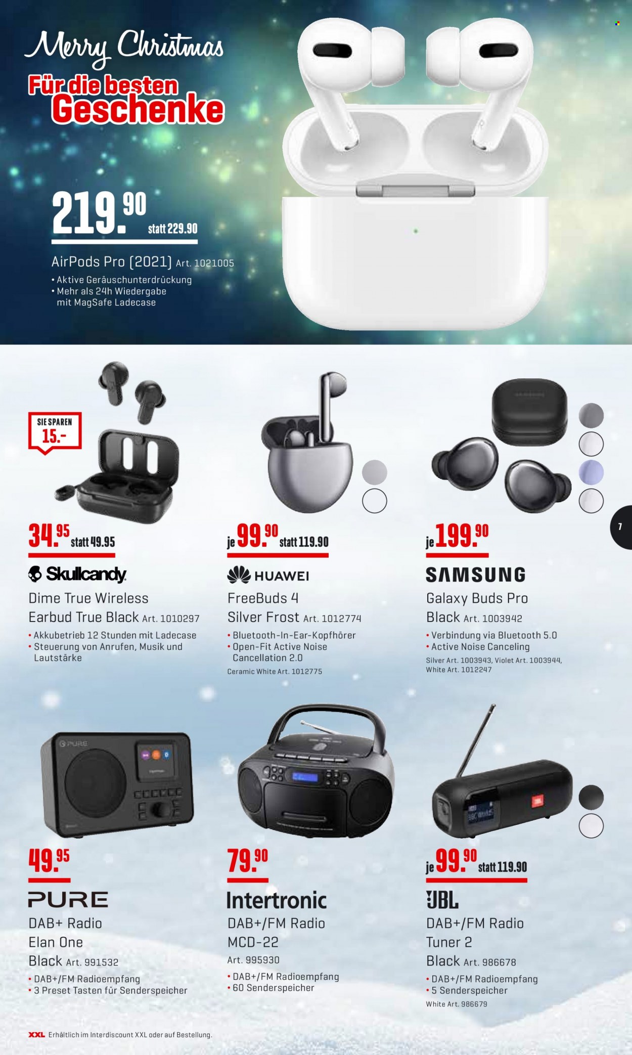 Volantino Interdiscount - 20.12.2021 - 26.12.2021. Pagina 7