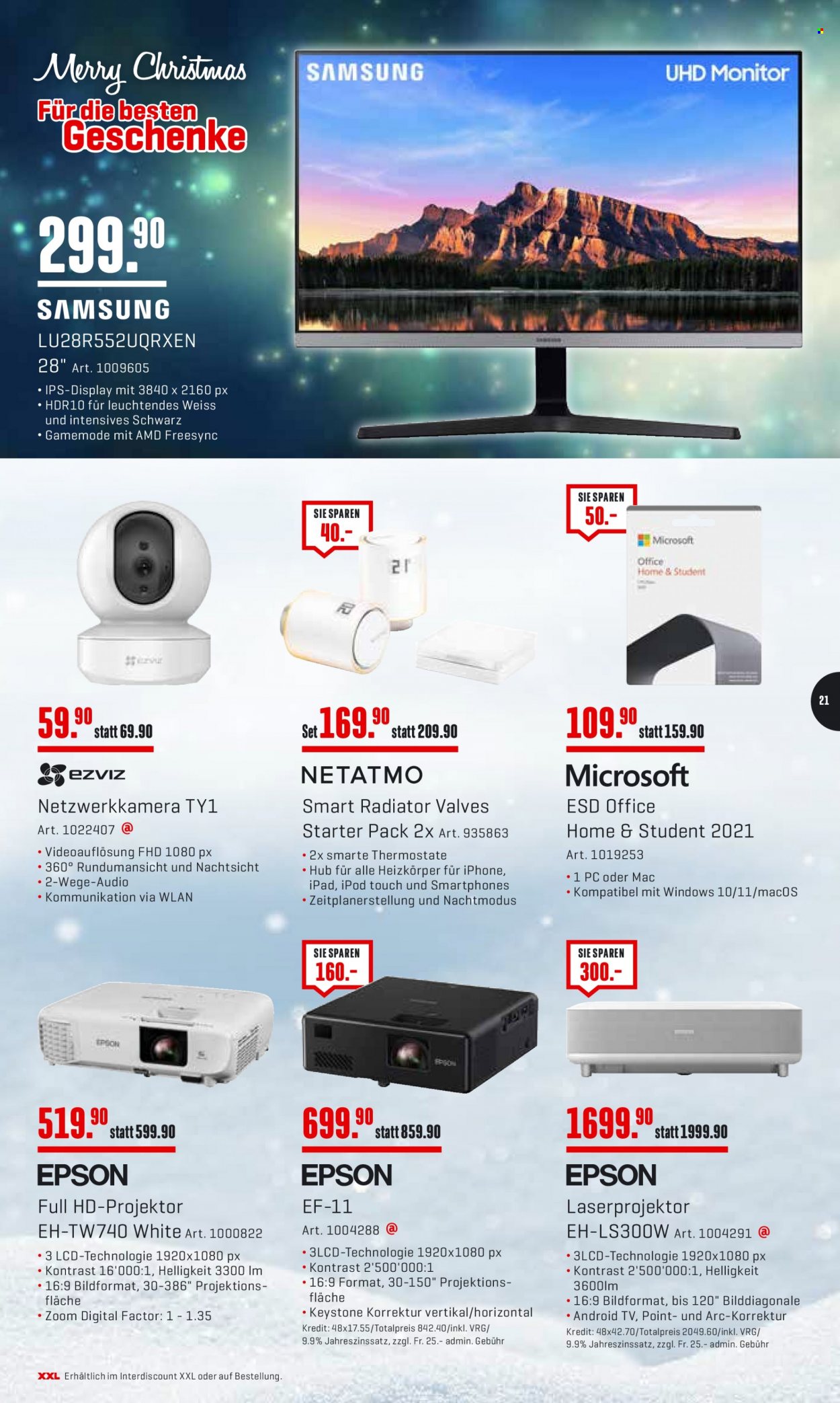 Volantino Interdiscount - 20.12.2021 - 26.12.2021. Pagina 21