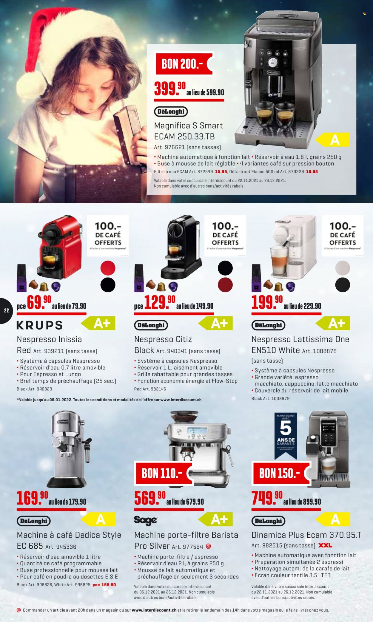 Volantino Interdiscount - 20.12.2021 - 26.12.2021. Pagina 22