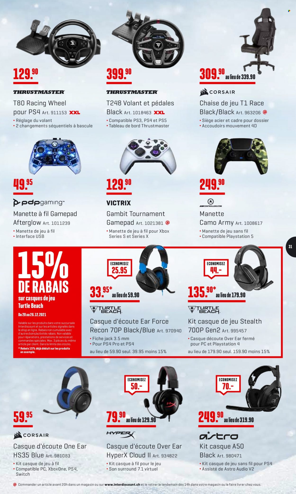 Volantino Interdiscount - 20.12.2021 - 26.12.2021. Pagina 31