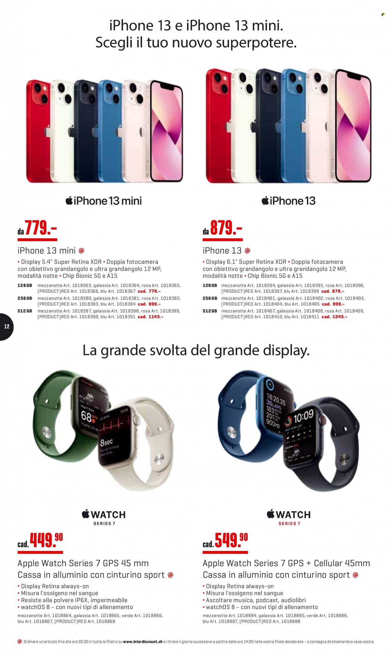 Prospekt Interdiscount - 20.12.2021 - 26.12.2021. Seite 12