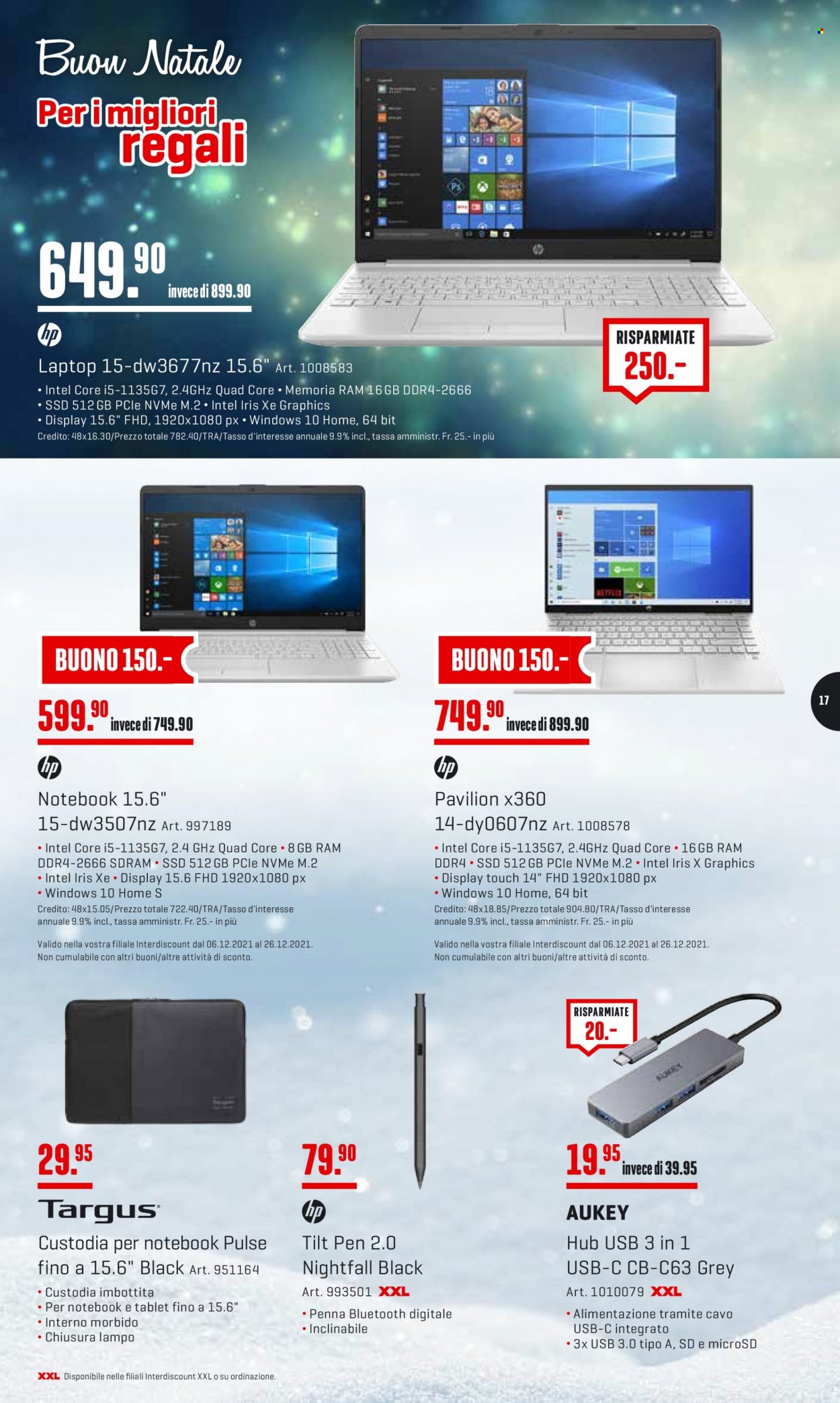 Prospekt Interdiscount - 20.12.2021 - 26.12.2021. Seite 17