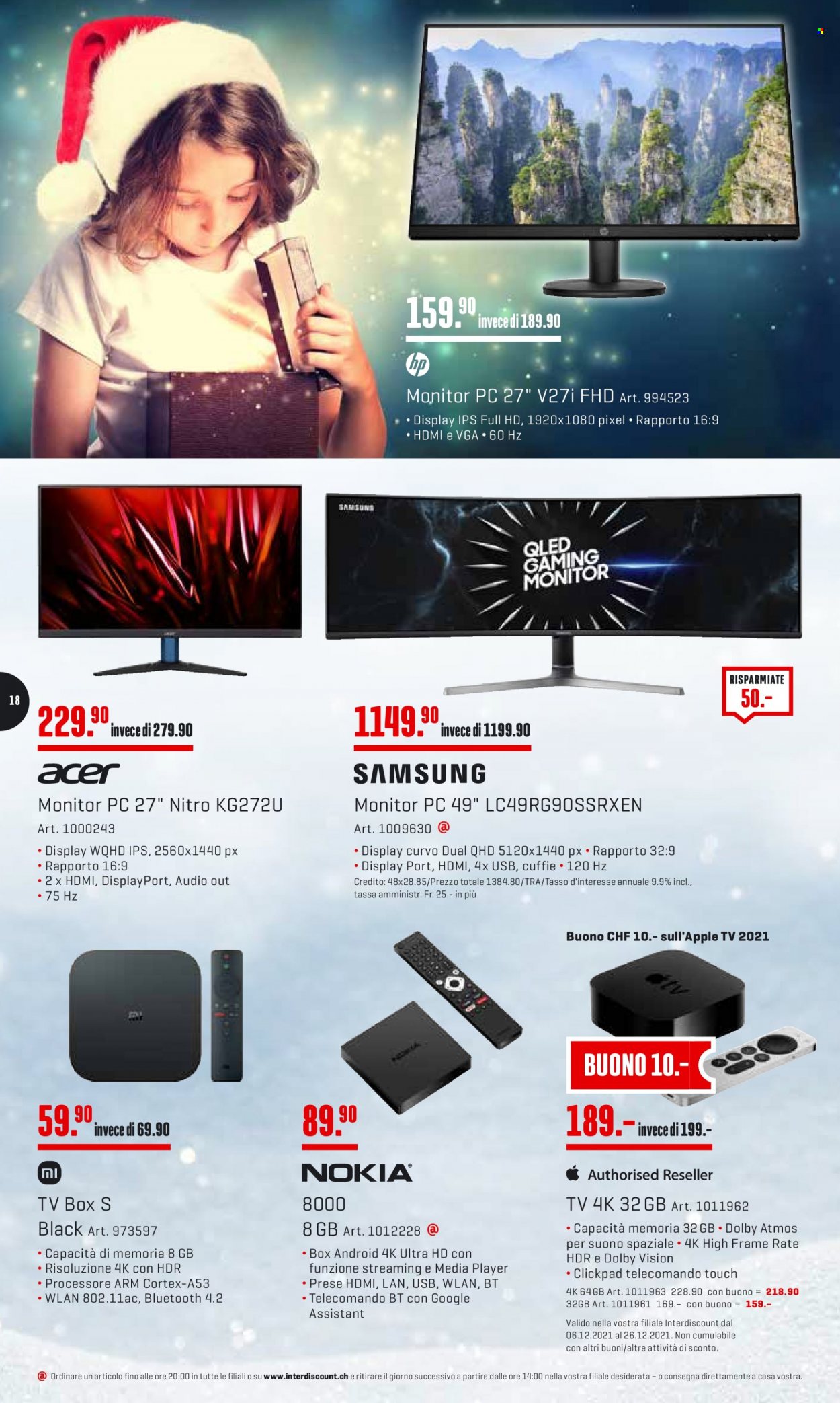 Prospekt Interdiscount - 20.12.2021 - 26.12.2021. Seite 18
