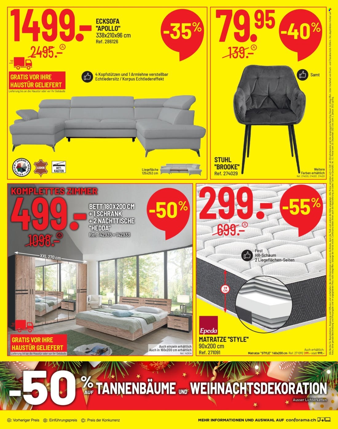 Volantino Conforama - 20.12.2021 - 2.1.2022. Pagina 12